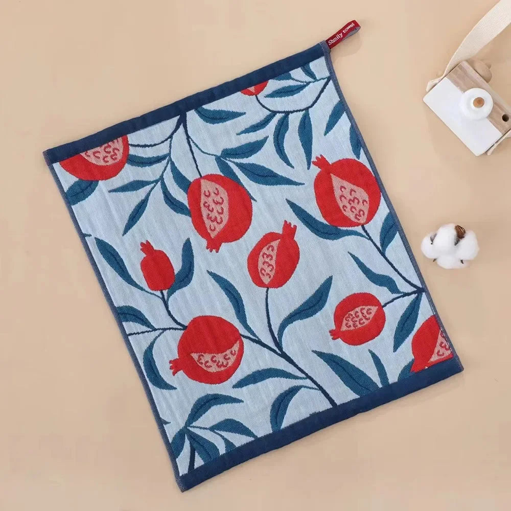Cotton Gauze Hand Towel 4 Layer Quick Dry Kitchen Towel