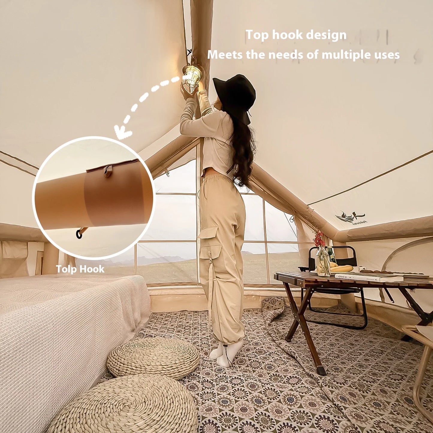 Pakicetus Inflatable Family Tent for Luxury Camping