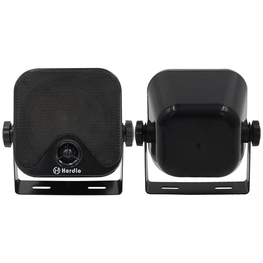 Herdio Waterproof Marine Speakers 100W 4 Inch Outdoor Audio