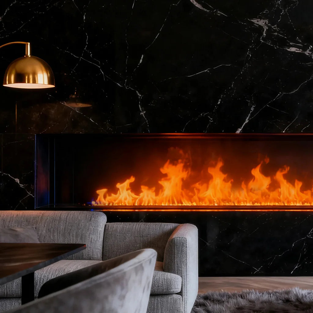 Local Stock USA Water Vapor Fireplace Simulated 3D Flame Humidifier