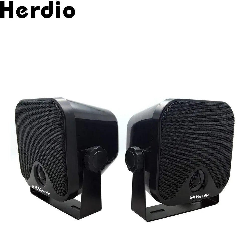 Herdio Waterproof Marine Speakers 100W 4 Inch Outdoor Audio