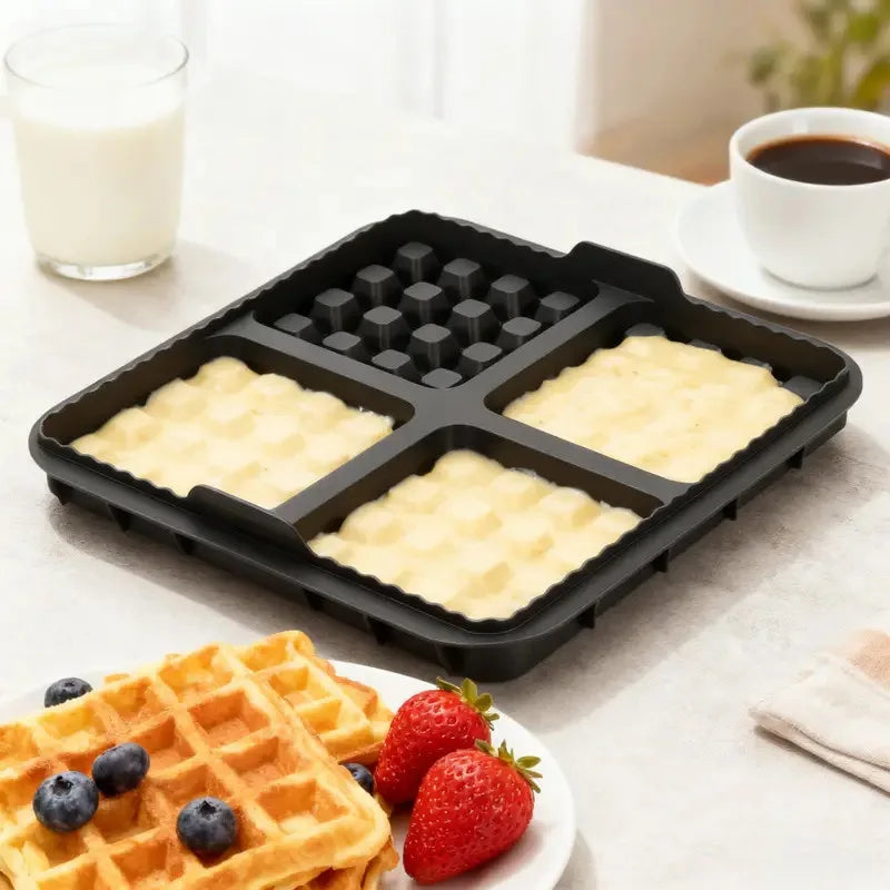 Air Fryer Silicone Biscuit Mold Set Nonstick Baking Tray