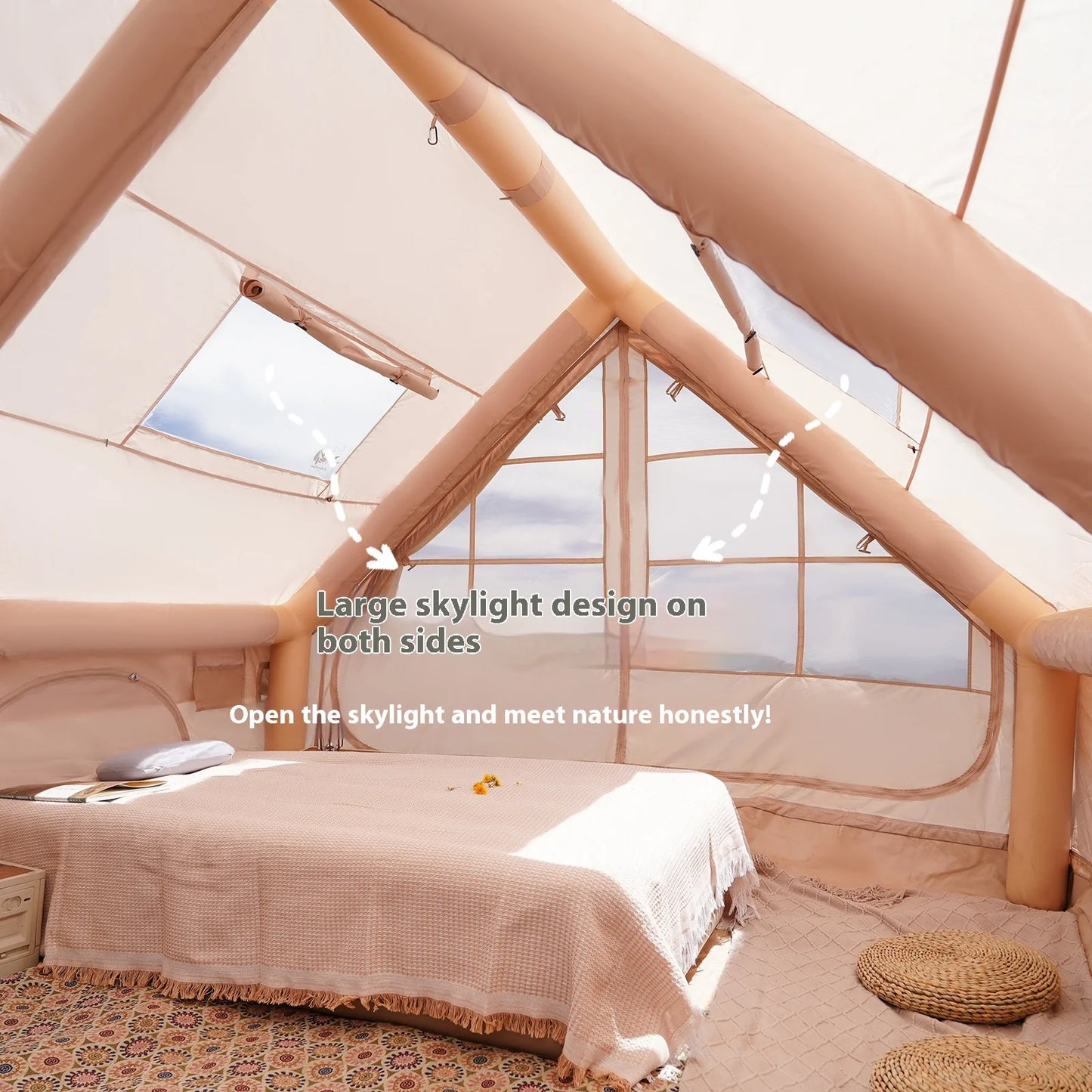 Pakicetus Inflatable Family Tent for Luxury Camping