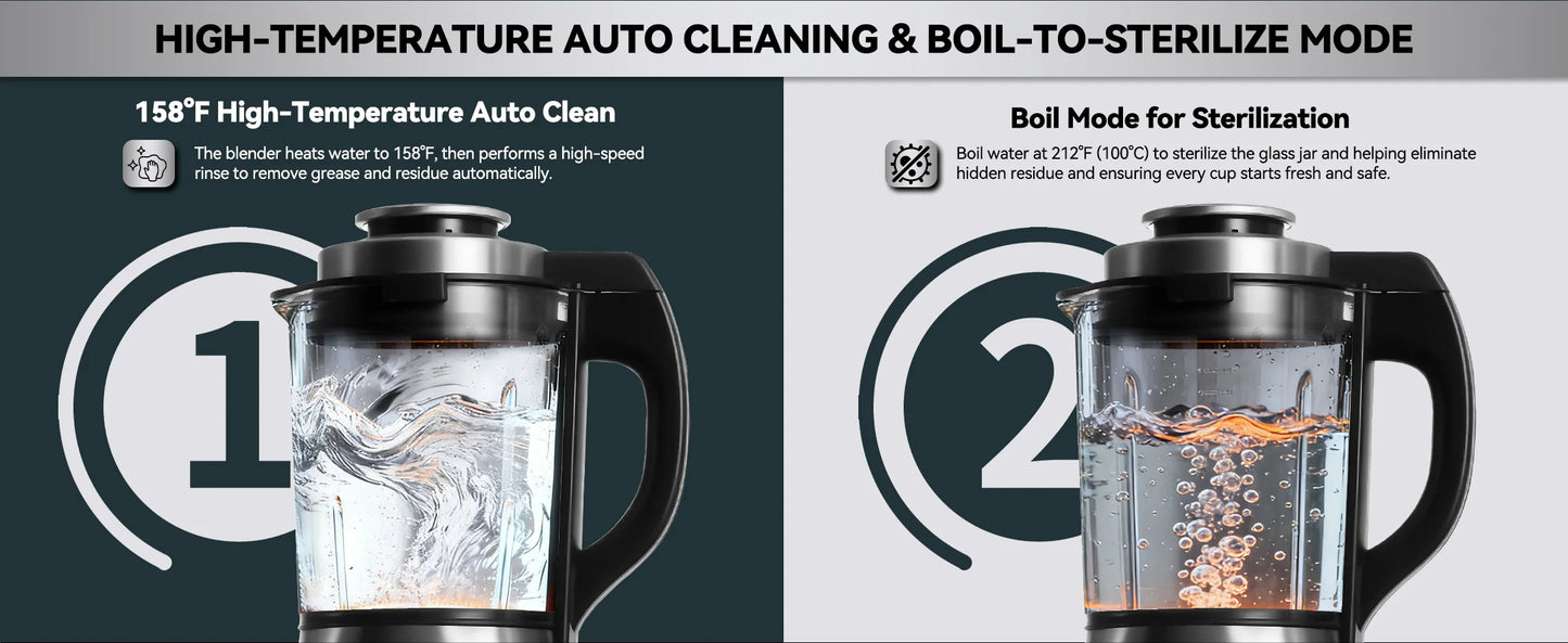 Astralship ASH01S Stainless Steel 1500W Blender With 9 Speeds
