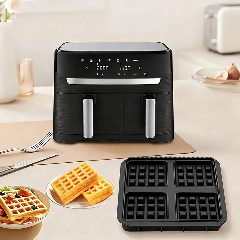 Air Fryer Silicone Biscuit Mold Set Nonstick Baking Tray