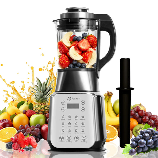Astralship ASH01S Stainless Steel 1500W Blender With 9 Speeds