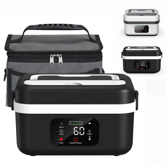 Wireless Electric Insulated Lunch Box 8000mAh Battery 60W Heating