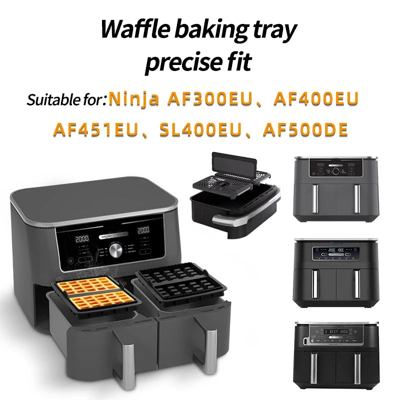 Air Fryer Silicone Biscuit Mold Set Nonstick Baking Tray