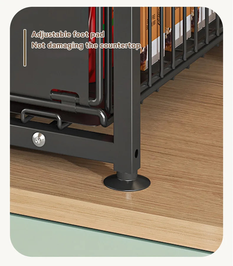 AEHOME 2 Tier Slide Out Cabinet Organizer Heavy Duty
