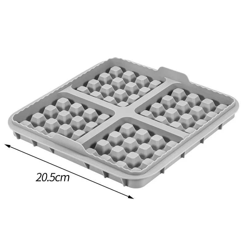 Air Fryer Silicone Biscuit Mold Square Waffle Nonstick Tray