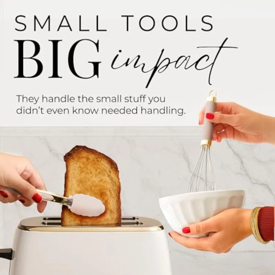 Styled Settings 23 Piece Utensil Set Silicone Nonstick Cooking Tools