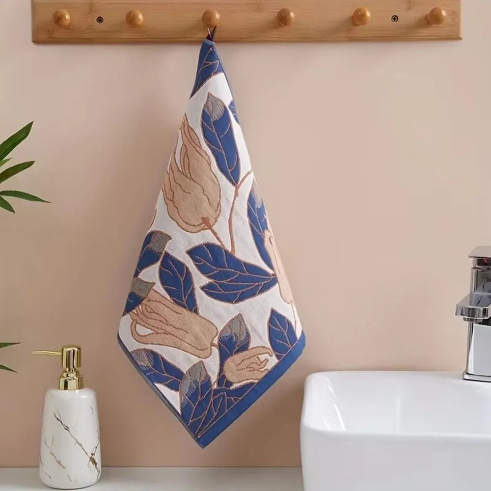 Cotton Gauze Hand Towel 4 Layer Quick Dry Kitchen Towel