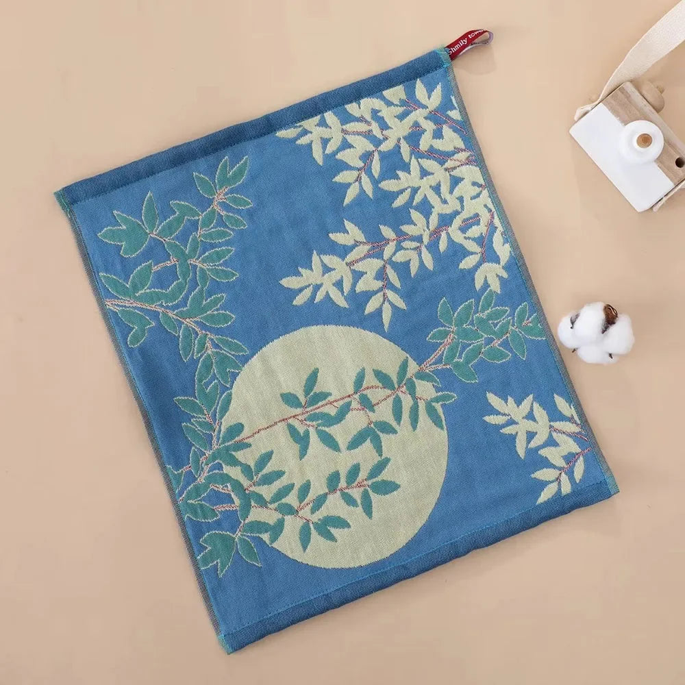 Cotton Gauze Hand Towel 4 Layer Quick Dry Kitchen Towel