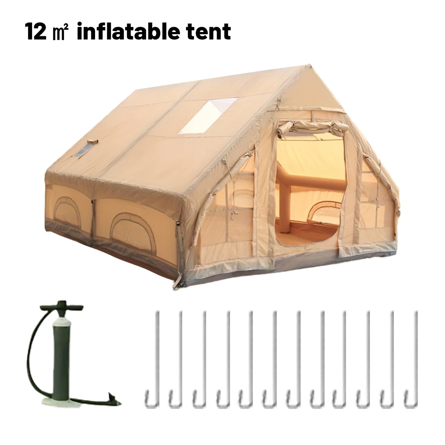 Pakicetus Inflatable Family Tent for Luxury Camping