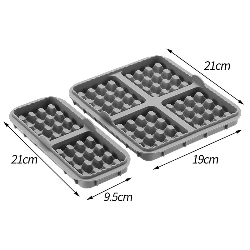 Air Fryer Silicone Biscuit Mold Square Waffle Nonstick Tray