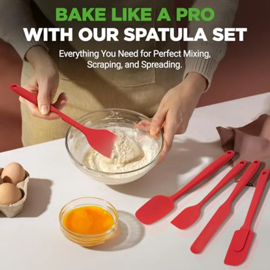 23-Piece Essential Baking Utensils Set With Measuring Cups And Spoons