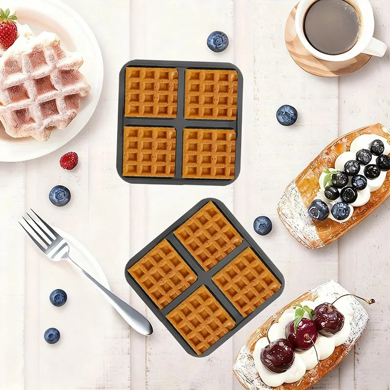 Air Fryer Silicone Biscuit Mold Set Nonstick Baking Tray
