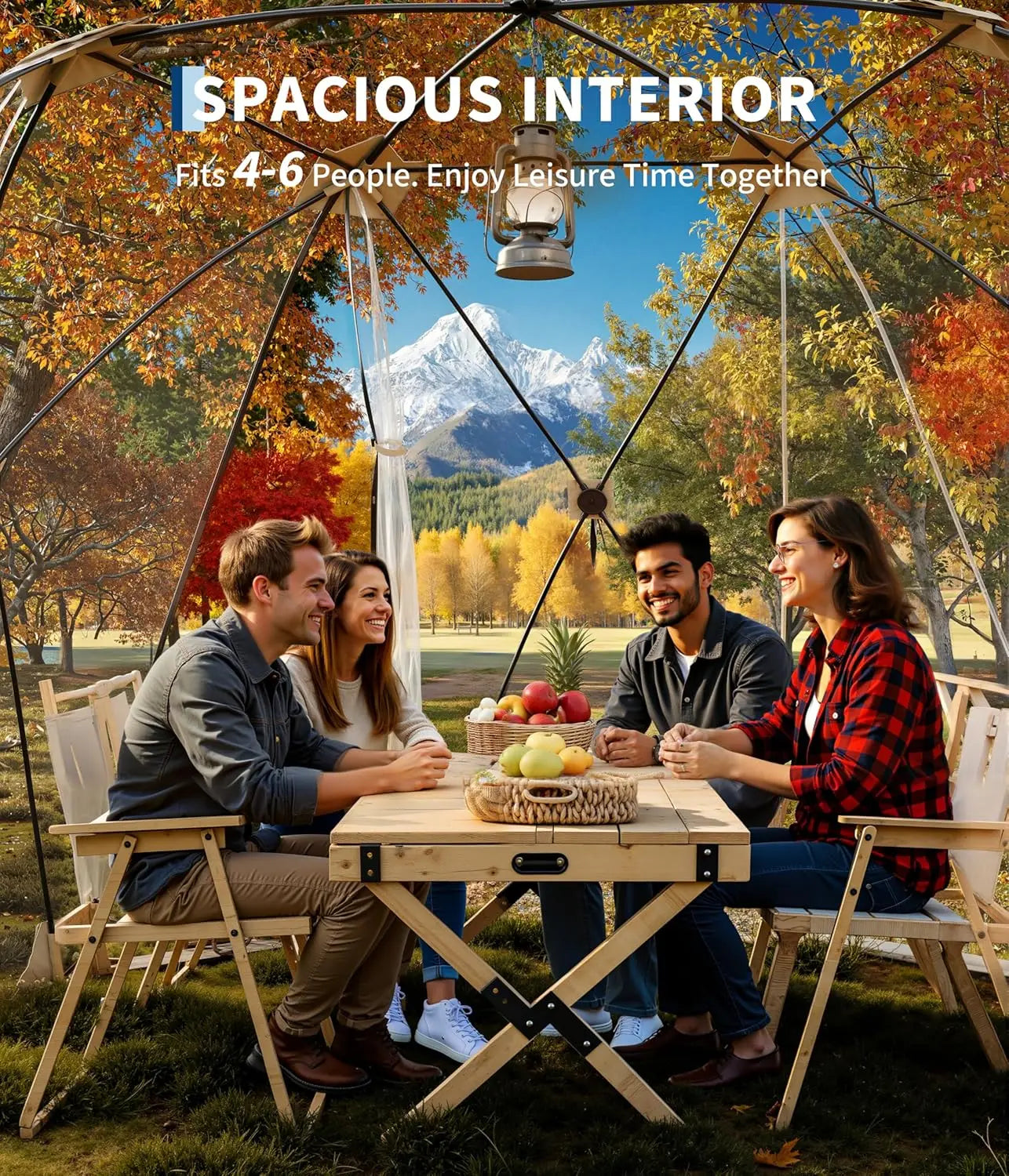TWISTER.CK All Weather Pop Up Garden Dome Tent Outdoors